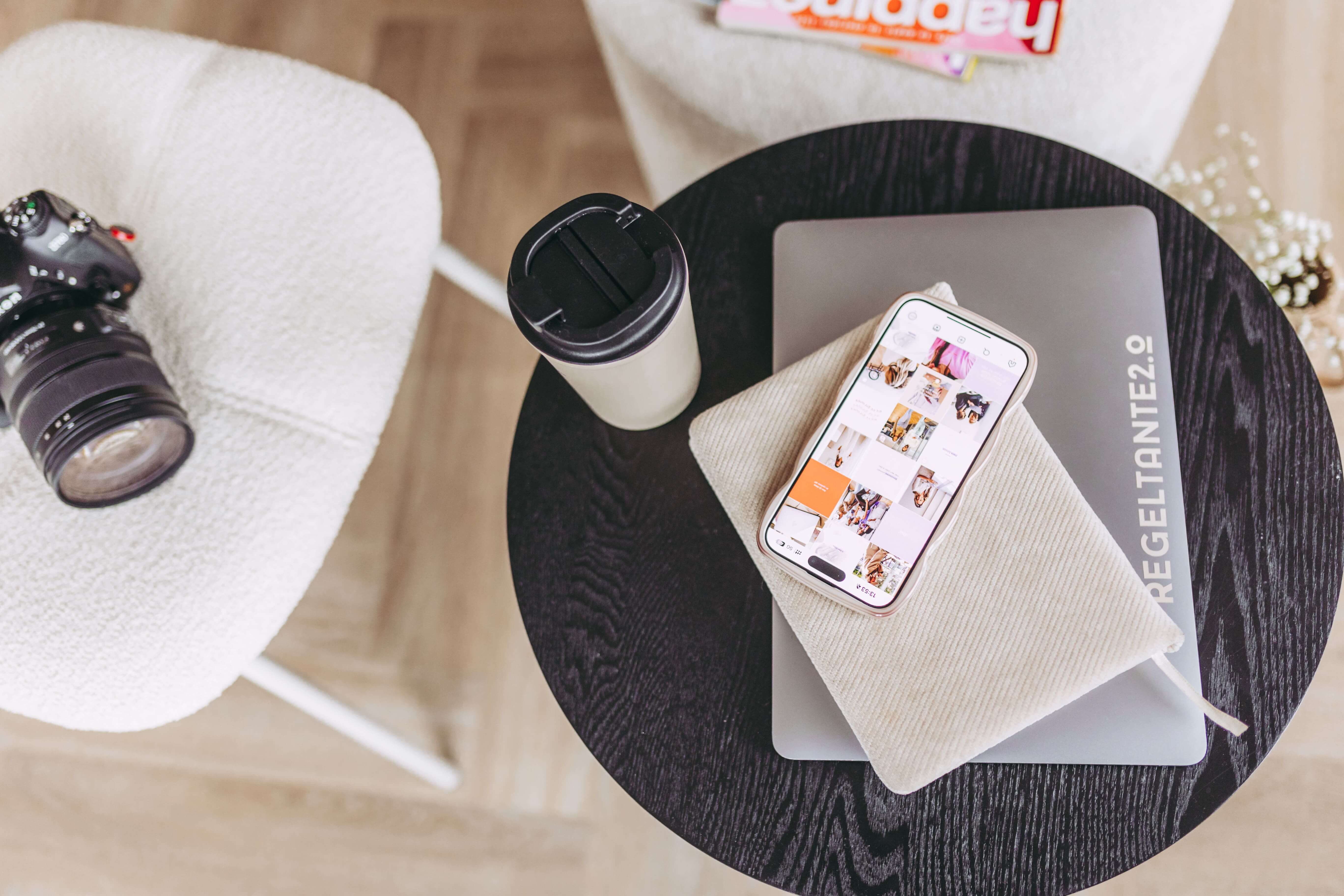 regeltante camera laptop tafeltje horizontaal