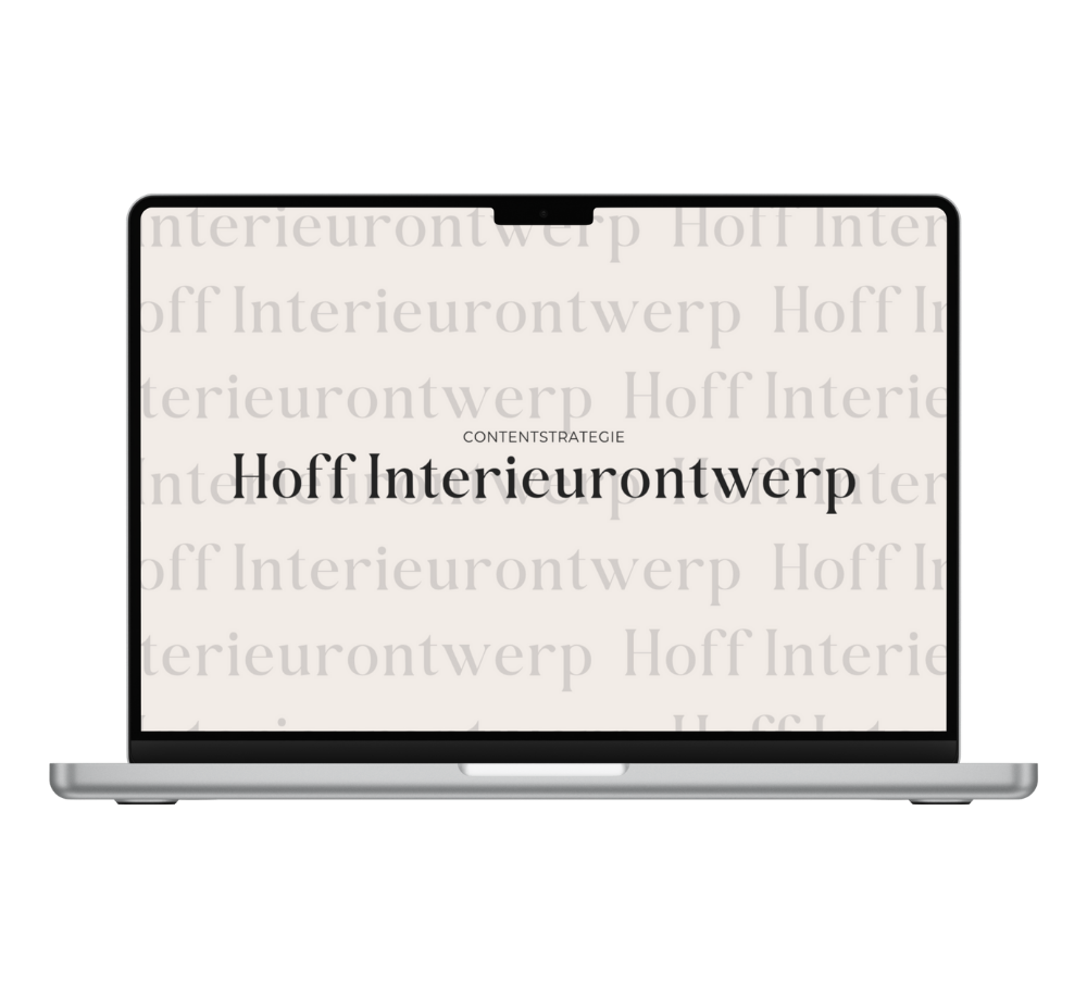 Hoff interieur ontwerp