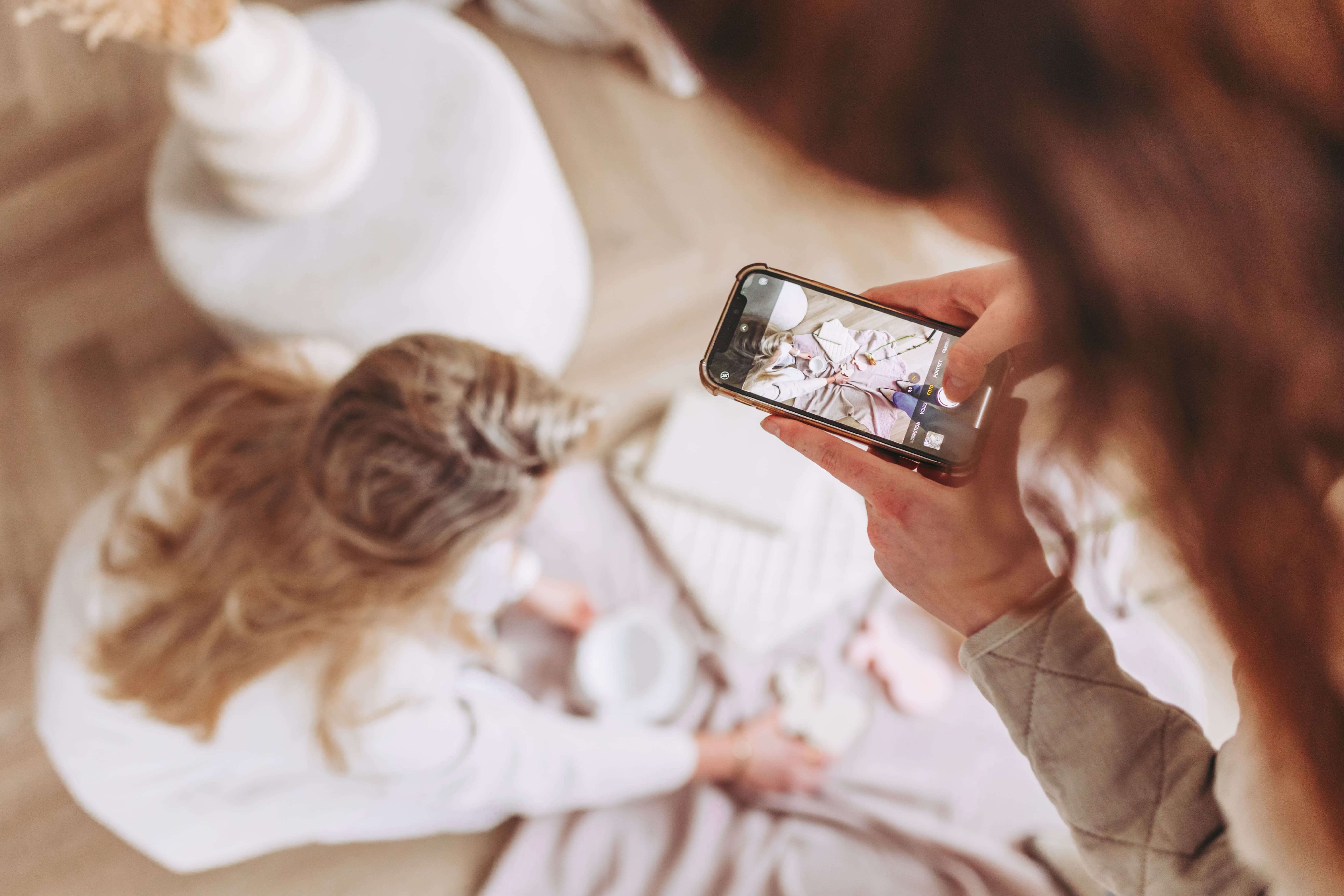 regeltante foto maken grond